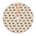 thumbnail image 1 of Sikiie Pug Dog Face Christmas Tree Skirt, Christmas Tree Decorations, Christmas Decor, Tree Mat Decoration(30-48IN)-30", 1 of 6