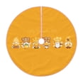 thumbnail image 1 of Sikiie Pumpkin Pie Gnome Nativity Christmas Tree Skirt, Jesus Christian Winter Holiday Tree Mat Decoration(30-48IN)48", 1 of 6