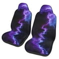 thumbnail image 1 of Sikiie Purple And Blue Nebula Car Seat Protector 2 Pack Car Seat Cushion Mat, Car Seat Covers for SUV, Truck, Van, 1 of 7