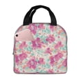 thumbnail image 1 of Sikiie Purple Watercolor Flowers Lunch Bag for Women & Men Adult Insulated Lunch Box, Food Lunch Containers Lunch Tote Bags for Work, Travel, Outdoor, 1 of 8