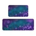 thumbnail image 1 of Sikiie Purple and Green Glitter Kitchen Mat 2 PCS Cushioned Kitchen Rug, Waterproof Non-Slip Kitchen Mats for Kitchen, Floor Home, Sink, Laundry, 1 of 6