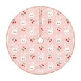 thumbnail image 1 of Sikiie Rabbit And Cherry Nativity Christmas Tree Skirt, Jesus Christian Winter Holiday Tree Mat Decoration(30-48IN), 1 of 6