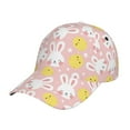thumbnail image 1 of Sikiie Rabbit And Chick Unisex Vintage Washed Unstructured Baseball Cap Soft Cap Adjustable Unisex Baseball Hat Dad Hat, 1 of 6