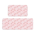 thumbnail image 1 of Sikiie Rabbit And Peach Kitchen Mat 2 PCS Cushioned Kitchen Rug, Waterproof Non-Slip Kitchen Mats for Kitchen, Floor Home, Sink, Laundry, 1 of 6