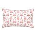 thumbnail image 1 of Sikiie Rabbit Is And Carrots Print Plush Pillow Cover, Wrinkle-proof and Stain-resistant Pillow Protector without Pillow Core, Home Decoration-20"x30", 1 of 6