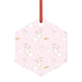 thumbnail image 1 of Sikiie Rainboe And Rabbit Acrylic Christmas Ornament Pendant Christmas Ornaments Hanging Ornament for Christmas Winter New Year Party -Hexagon, 1 of 7