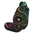 thumbnail image 1 of Sikiie Rainbow Glitter Car Seat Covers 2PCs Front Car Seat Covers Universal fit for Most Cars SUVs and Trucks-1, 1 of 9