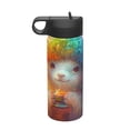 thumbnail image 1 of Sikiie Rainbow Lamb Breakfast Print 18OZ Insulated Straw Cup, Portable Leak-proof Sports Water Bottle, Stainless Steel Water Cup Suitable for Home and Outdoor, 1 of 8