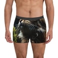 thumbnail image 1 of Sikiie Realistic Style Cute Cat Print Men's Boxer Briefs, Elastic Waistband Boxer Briefs Leggings-Large, 1 of 5