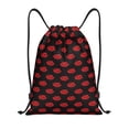 thumbnail image 1 of Sikiie Red Beautiful Lips Drawstring Backpack Drawstring Bags, Draw String Back Bag for Sports, Gym, Travel, Swimming, Beach-Small, 1 of 6