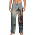thumbnail image 1 of Sikiie Red Dragon Mountain Sunrise Pajama Pants Men, PJ Bottoms, Sleep & Lounge Pants-XX-Large, 1 of 6