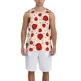 thumbnail image 1 of Sikiie Red Ladybug Basketball Jersey Reversible Men's Mesh Athletic Sports Shirts Training Practice S-4XL3X-Large, 1 of 6