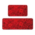 thumbnail image 1 of Sikiie Red Rose Kitchen Mat 2 PCS Cushioned Kitchen Rug, Waterproof Non-Slip Kitchen Mats for Kitchen, Floor Home, Sink, Laundry, 1 of 6