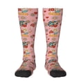 thumbnail image 1 of Sikiie Retro 70s 60s Hippie Flower Knee Socks, High Socks Long Stretchy Sock Women Knee High Stocking, Long Socks for Women, 1 of 6