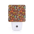 thumbnail image 1 of Sikiie Retro Coffee Led Night Light, Warm White,Cool White Lights for Bathroom,Hallway,Bedroom, Kids Room-EU, 1 of 7