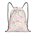 thumbnail image 1 of Sikiie Retro Floral Drawstring Backpack Drawstring Bags, Draw String Back Bag for Sports, Gym, Travel, Swimming, Beach-Small, 1 of 6