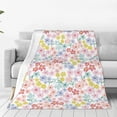 thumbnail image 1 of Sikiie Retro Floral Ultra-Soft Micro flannel Blanket Luxury All Seasons Warm Blanket for Bedding Sofa and Travel (4 sizes)-80"x60", 1 of 7
