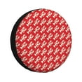 thumbnail image 1 of Sikiie Retro Lobsters PVC Leather Spare Tire Wheel Cover Spare Tire Cover, for Car Truck SUV Camper Trailer Universal Fit(14-17in)-15 inch, 1 of 6