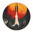 thumbnail image 1 of Sikiie Retro Space Rocket Launch Christmas Tree Skirt, Christmas Tree Decorations, Christmas Decor, Tree Mat Decoration(30-48IN)-36", 1 of 6