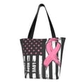 thumbnail image 1 of Sikiie Ribbon Breast Cancer Awareness Shoulder Bag Casual Hobo Crossbody Tote Bag for Women and Men Large Purse Messenger Bag Travel Work, 1 of 6