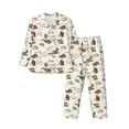 thumbnail image 1 of Sikiie Road Trip Mens Pajama Set, Soft Warm Long Sleeve Sleepwear, Cozy Button-Down Pjs for Men-XX-Large, 1 of 7
