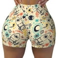 thumbnail image 1 of Sikiie Rockets Print Workout Shorts Women Scrunch Butt Gym Shorts Seamless High Waist Tummy Control Yoga Biker Athletic Shorts, 1 of 5