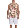 thumbnail image 1 of Sikiie Rose Flowers Basketball Jersey Reversible Men's Mesh Athletic Sports Shirts Training Practice S-4XLLarge, 1 of 6