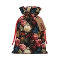 thumbnail image 1 of Sikiie Rose Flowers Christmas Gift Bags, Birthday gift bags Xmas Presents Bags Holiday Gift Bags for Christmas Gifts, Weddings and Birthday-Medium, 1 of 9
