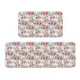 thumbnail image 1 of Sikiie Rose Flowers Kitchen Mat 2 PCS Cushioned Kitchen Rug, Waterproof Non-Slip Kitchen Mats for Kitchen, Floor Home, Sink, Laundry, 1 of 6