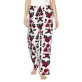 thumbnail image 1 of Sikiie Rose Flowers Women’s Ultra-Soft Comfy Lounge Pants Sleepwear Comfy Lounge Pants Drawstring Sleep Bottoms with PocketsMedium, 1 of 6