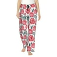 thumbnail image 1 of Sikiie Rose Flowers Women’s Ultra-Soft Comfy Lounge Pants Sleepwear Comfy Lounge Pants Drawstring Sleep Bottoms with PocketsXX-Large, 1 of 6