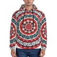 thumbnail image 1 of Sikiie Round Design Men's Hoodie, Essentials Hoodie, Sweatshirt, Pullover Hooded Sweatshirt for Men-Medium, 1 of 7