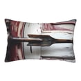 thumbnail image 1 of Sikiie Rustic Door Handle Closeup Print Plush Pillow Cover, Wrinkle-proof and Stain-resistant Pillow Protector without Pillow Core, Home Decoration-14"x20", 1 of 6