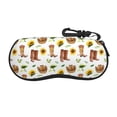 thumbnail image 1 of Sikiie Rustic Western Charm Sunglasses Soft Case Neoprene Zipper Eyeglass Case, Zipper Portable Spectacle Cases for Men Women, 1 of 6