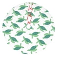 thumbnail image 1 of Sikiie Sea Turtle 30-48 inches {designName} Print Christmas Tree Skirt Snowman Xmas Tree Skirt with Edge Christmas Decorations for Holiday Party30", 1 of 7