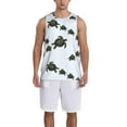 thumbnail image 1 of Sikiie Sea Turtle Basketball Jersey Reversible Men's Mesh Athletic Sports Shirts Training Practice S-4XLXX-Large, 1 of 6