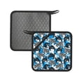 thumbnail image 1 of Sikiie Sea Turtle Life Pot Holders Kitchen Insulation Mats Heat Resistant Pot-Holder Oven Anti-Scald Pads for Cooking Baking, 7.1*7.1inch, 1 of 8