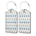 thumbnail image 1 of Sikiie Sea Turtle Luggage Tag for Suitcase Leather Baggage Tag with Stainless Steel Loop Privacy Cover for Women Men Girls-1, 1 of 5
