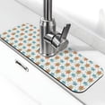 thumbnail image 1 of Sikiie Sea Turtle Splash Guard for Sink Faucet-1 PC Super Absorbent Fast Drying Mat Sink Gadgets-Splash Guard for Kitchen, Sink Mat, 1 of 7