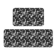 thumbnail image 1 of Sikiie Seamless Pattern With Skulls Kitchen Mat 2 PCS Cushioned Kitchen Rug, Waterproof Non-Slip Kitchen Mats for Kitchen, Floor Home, Sink, Laundry, 1 of 6
