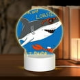 thumbnail image 1 of Sikiie Shark With Sunglasses and Lobste Acrylic Night Light Gift Custom Acrylic Night Light LED Lights for Bedroom Home Office, 1 of 9