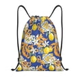 thumbnail image 1 of Sikiie Sicilian Style Drawstring Backpack Drawstring Bags, Draw String Back Bag for Sports, Gym, Travel, Swimming, Beach-Small, 1 of 6
