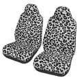thumbnail image 1 of Sikiie Similar To Leopard Print Car Seat Protector 2 Pack Car Seat Cushion Mat, Car Seat Covers for SUV, Truck, Van, 1 of 7