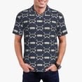 thumbnail image 1 of Sikiie Ski Goggles Vintage Print Print Men's Short-sleeved POLO Shirts, Button-down Shirts and T-shirts are Suitable for Vacation, Leisure and Business-4X-Large, 1 of 6