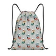 thumbnail image 1 of Sikiie Skiing penguin Drawstring Backpack Drawstring Bags, Draw String Back Bag for Sports, Gym, Travel, Swimming, Beach-Small, 1 of 6