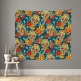 thumbnail image 1 of Sikiie Skull And Flowers tapestry wall hanging home decor for bedrooms, living rooms, dorms 60x51in, 1 of 6
