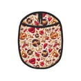 thumbnail image 1 of Sikiie Skull Retro record lips Silicone Pot Holders, Oven Mitts Heat Resistant Hot Pads, Non Slip Pot Holder for Kitchen Baking and Cooking 9.4 x 7.5 Inches, 1 of 7