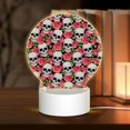 thumbnail image 1 of Sikiie Skull and Roses Acrylic Night Light Gift Custom Acrylic Night Light LED Lights for Bedroom Home Office, 1 of 1