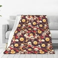 thumbnail image 1 of Sikiie Skull record lips Ultra-Soft Micro flannel Blanket Luxury All Seasons Warm Blanket for Bedding Sofa and Travel (4 sizes)-60"x50", 1 of 7