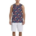 thumbnail image 1 of Sikiie Skull starry sky flower Basketball Jersey Reversible Men's Mesh Athletic Sports Shirts Training Practice S-4XLMedium, 1 of 6